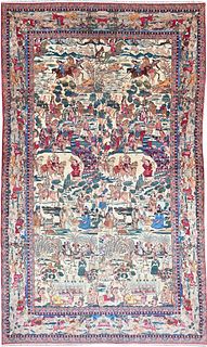 Kerman Pictorial Carpet