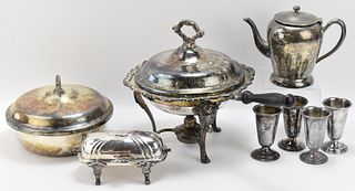 ASSORTED SILVERPLATE COLLECTION 