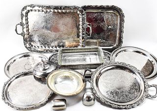 SILVER & PEWTER ASSORTMENT 