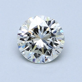No Reserve GIA - Certified 0.96 CT Round Cut Loose Diamond J Color VS2 Clarity