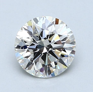 No Reserve GIA - Certified 1.06 CT Round Cut Loose Diamond K Color VS2 Clarity