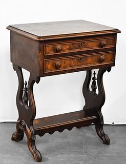 ANTIQUE  SEWING TABLE