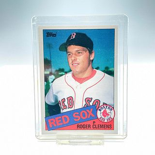 Roger Clemens Rookie Card 1985 Topps