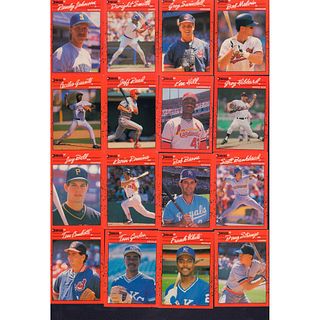 45pc Set of 1990 Donruss Baseball Trading Cards
