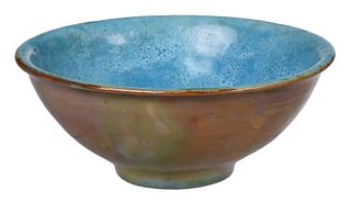 Pewabic Iridescent Pottery Bowl