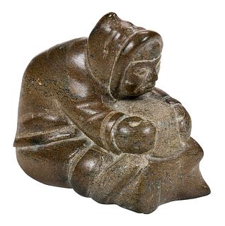 Inuit Carved Stone Figure