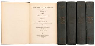 Cuevas, Mariano. Historia de la Iglesia en México. El Paso Texas: Editorial "Revista Católica", 1928. Tomo I - V.