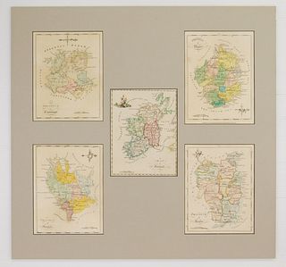 Bernard Scale (Irish 18th c.) maps