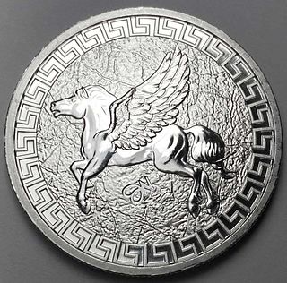 2022 St. Helena Pegasus 1 ozt .999 Silver Dollar