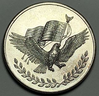 American Flag Eagle 1 ozt .999 Silver Trade Unit 