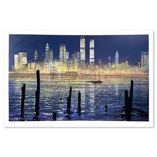 Peter Ellenshaw (1913-2007), "The Glisten of New York" Limited Edition Lithograph, Numbered and Hand Signed with Letter of Authenticity. (Disclaimer)