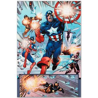Marvel Comics "Last Hero Standing #1" Numbered Limited Edition Giclee on Canvas by Patrick Olliffe with COA.