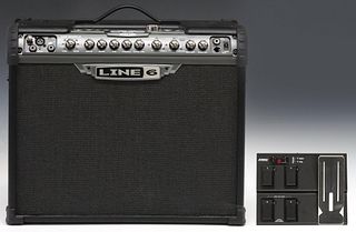 LINE 6 SPIDER JAM AMP WITH PEDAL