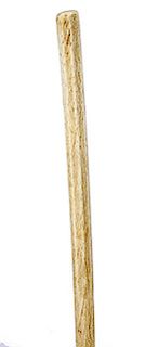 154. Nautical Whalebone Cane- Ca. 1860- A simple but elegant whalebone cane with no handle and no ferrule. Diameter is ¾” 