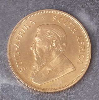 GOLD ONE OUNCE 1978 KRUGERRAND COIN