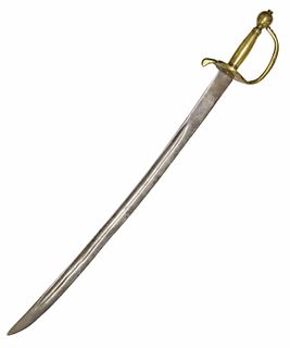 SHORT SWORD SIMILAR TO 1786 PRUSSIAN HANGER