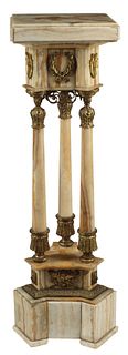 EMPIRE STYLE ONYX PEDESTAL OR STAND