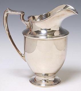 AMERICAN M. FRED HIRSCH STERLING WATER PITCHER