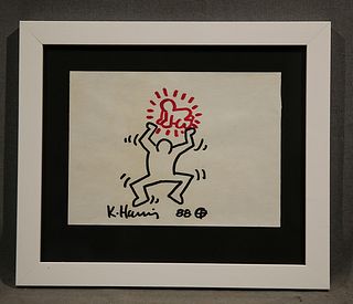 Keith Haring Marker on Paper