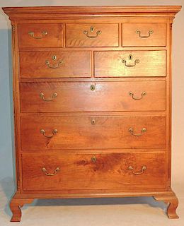 Pennsylvania Chippendale Tall Chest of Drawers