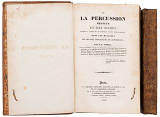 Piorry / Andry. De la Percussion Médiate et des Signes Obtenus / Tratado Práctico de Percusion... Paris / Madrid, 1828/ 1846. Pzas: 2.