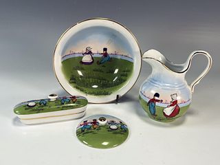 HAND PAINTED PORCELAIN ITEMS 