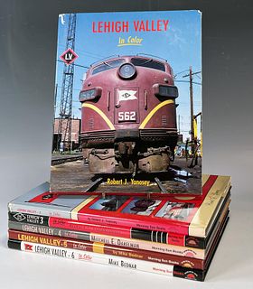 6 VOLUMES LEHIGH VALLEY IN COLOR HC BOOKS