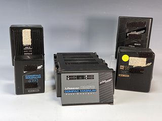 VINTAGE ANTON BAUER BATTERIES AND CHARGER