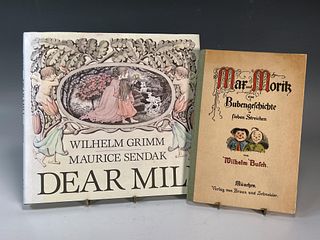 VINTAGE CHILDRENS BOOKS GRIMM SENDAK, GERMAN FAIRY TALE