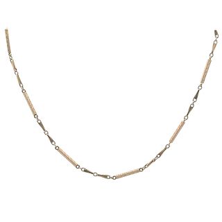 Vintage 14k yellow Gold watch Chain