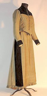 Victorian Two-Piece Lady's Dress