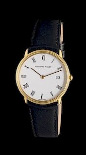 An 18 Karat Yellow Gold Wristwatch, Audemars Piguet,