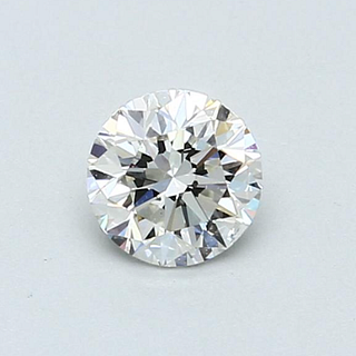 No Reserve GIA - Certified 0.53 CT Round Cut Loose Diamond H Color VS1 Clarity