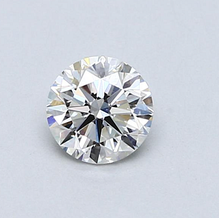 No Reserve GIA - Certified 0.65 CT Round Cut Loose Diamond H Color VS2 Clarity