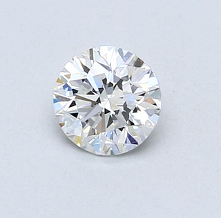 No Reserve GIA - Certified 0.59 CT Round Cut Loose Diamond E Color VVS2 Clarity