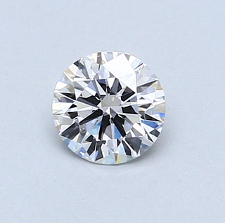 No Reserve GIA - Certified 0.57 CT Round Cut Loose Diamond E Color IF Clarity
