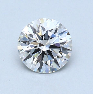 No Reserve GIA - Certified 0.63 CT Round Cut Loose Diamond G Color VVS1 Clarity