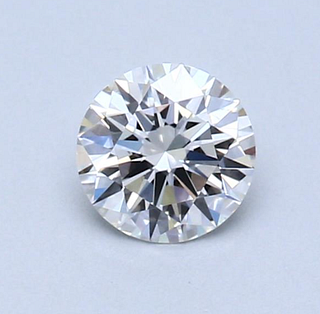 No Reserve GIA - Certified 0.53 CT Round Cut Loose Diamond E Color VVS1 Clarity