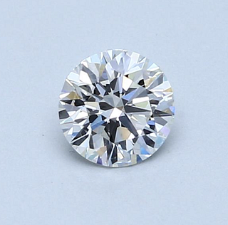 No Reserve GIA - Certified 0.60 CT Round Cut Loose Diamond F Color VVS1 Clarity