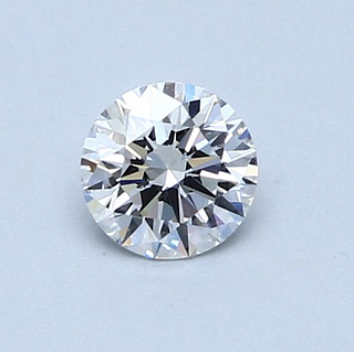 No Reserve GIA - Certified 0.54 CT Round Cut Loose Diamond D Color VVS2 Clarity
