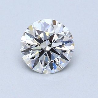 No Reserve GIA - Certified 0.58 CT Round Cut Loose Diamond D Color VS2 Clarity
