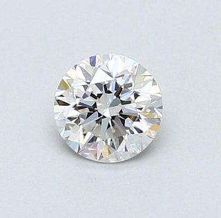 No Reserve GIA - Certified 0.58 CT Round Cut Loose Diamond G Color VVS2 Clarity