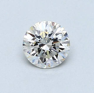 No Reserve GIA - Certified 0.64 CT Round Cut Loose Diamond H Color VVS2 Clarity