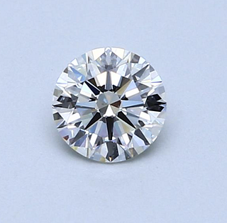 No Reserve GIA - Certified 0.61 CT Round Cut Loose Diamond H Color VS1 Clarity