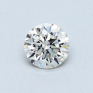 No Reserve GIA - Certified 0.58 CT Round Cut Loose Diamond H Color IF Clarity