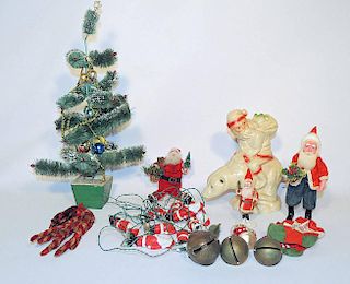 Group of Christmas Items