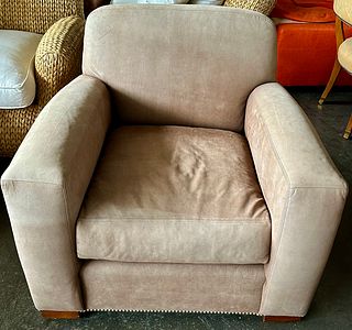 Ralph Lauren Grant Chair in Light Brown Leather