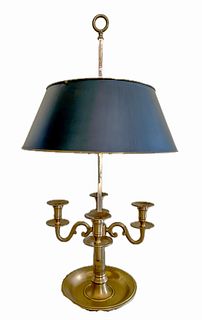 Ralph Lauren Brass Bouillotte Table Lamp