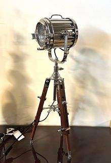 Ralph Lauren Montauk Search Light Table Lamp - Oak