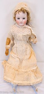 ANTQIUE 20" FRENCH BISQUE FASHION DOLL
